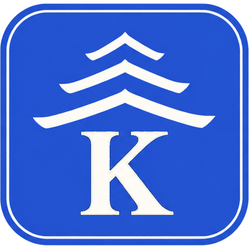 Kotokura blue roofed K icon